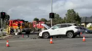Armstrong Creek Intersection Blocked After Two-Car Collision
