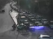 Car Crash into Light Pole Causes Traffic Chaos on Perth Street