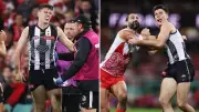 Collingwood ruck Oscar Steene suffers ACL injury after AFL debut