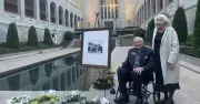 Daughter Honours Hero Father at War Memorial Ceremony