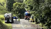 Emergency Services Rescue Person Stuck in River at Goldsborough