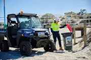 Fewer bins on Cockburn beaches lead to less littering, data shows