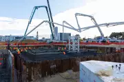 First Major Concrete Pour Completed for $1.8B Women and Babies Hospital