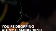 Gold Coast fuel thief caught on camera siphoning diesel from truck