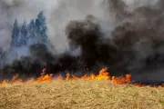HAZMAT Alert Issued for Toxic Tyre Fire South of Perth
