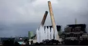 Liddell Power Station Stacks Demolished After 50 Years