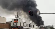 Major Fire Engulfs Mayfield Building, Maitland Road Closed