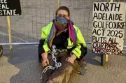 Multiple Arrests as Park Lands Golf Course Protest Continues