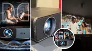 Netflix-Compatible 4K Projector Transforms Home Movie Nights