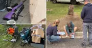 Two Men Arrested Over $100,000 Alleged Theft from Hunter Property