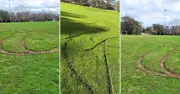 Vandals Damage Multiple Canberra Soccer Fields with Vehicles