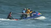 Water Photographer Bitten by Shark or Seal at NZ Surf Event