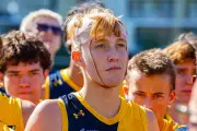 West Coast father-son prospect Noah Braun smashes WAFL colts record with 52 disposals
