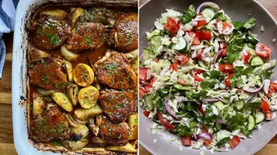 Cypriot Lemon Chicken Bake: Easy One-Pan Winter Recipe