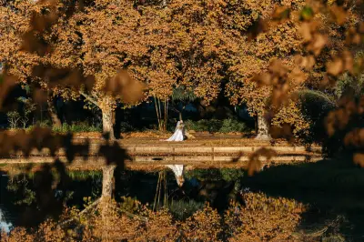 Epic Public Proposal and Picture-Perfect Autumn Wedding for Perth Couple