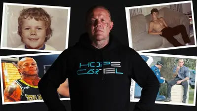 Exiled bikie Les Grantham reveals child sex abuse, meth addiction behind violent life