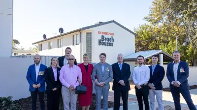 Gina Rinehart Opens New Homeless Veterans Accommodation Named After Ben Roberts-Smith
