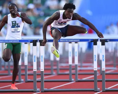 Ja’Kobe Tharp Smashes 110m Hurdles World Record at NCAA Championships