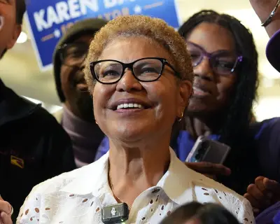 Karen Bass faces runoff in LA mayoral race after failing to secure majority