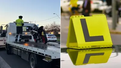 Learner motorcyclist caught speeding at 135km/h in school zone