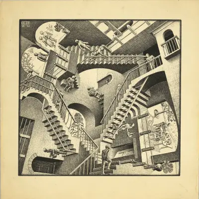 MC Escher Review: Hallucinatory Insights from the Master of Mind-Bending Staircases