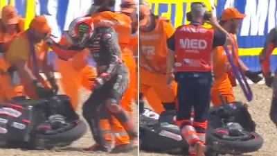 MotoGP Leader Marco Bezzecchi Banned for Striking Marshal Twice