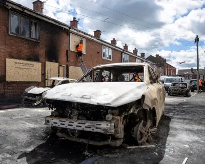 Police Fire Plastic Bullets to Contain Race Riots in Northern Ireland
