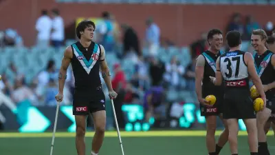 Port Adelaide captain Connor Rozee ruled out for AFL season