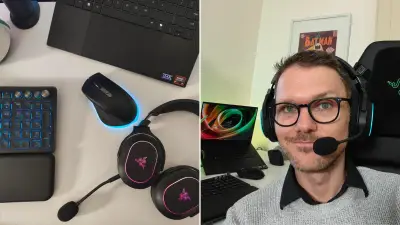 Razer Gear Transforms WFH Setup: Pro Click V2, Pro Type Ergo, Barracuda X Chroma, Kiyo V2 X, Iskur V2
