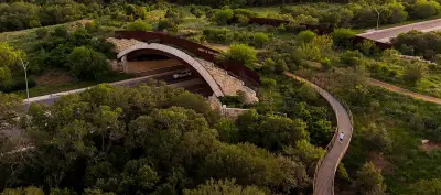 San Antonio's New Land Bridge Connects Wildlife Over Busy Highway
