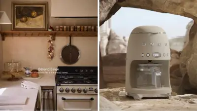 SMEG Moonlight 2026 Colour of the Year: A Surprising Neutral Kitchen Trend