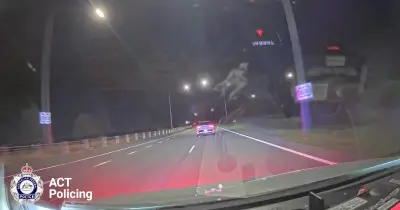 Teens Allegedly Drove at Officer, Hit Police Car in Canberra