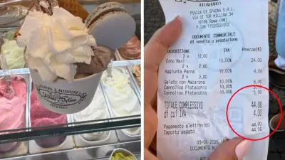 Tourist Slams Rome Gelateria for $70 Gelato Bill, Calls It a 'Trap'