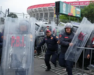 Violence Outside Azteca Stadium Mars World Cup Opener