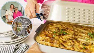 World-First Vented Roasting Pan Eliminates Oven Splatter Mess
