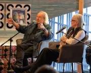 Abba stars surprise schoolchildren at expanded education programme launch