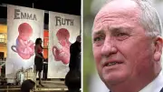 Barnaby Joyce admits anti-abortion view not majority after Sydney rally