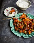 Bengali Pumpkin with Nigella and Tamarind Eggplant Recipes