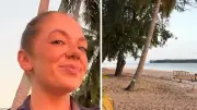 British Backpacker's Viral Video Reveals Hidden Danger on Australian Beach
