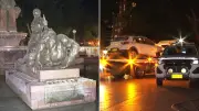 Car Crashes into Sydney's Hyde Park Fountain, Driver Uninjured