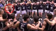 Carlton's Matt Cottrell wows with harmonica after Blues' win over GWS