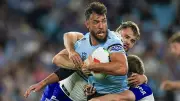 Cronulla Sharks prop Toby Rudolf sidelined for up to a month with knee injury