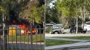 Elderly Couple Hospitalised After Acetylene Cylinder Explodes in Car