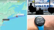 Fitbit Named 'Bomb' Forces United Airlines Flight to Turn Back to Newark