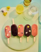 Frozen Desserts: Fruit Splits, Mint Semifreddos, Pistachio Ice Cream, Hojicha Icebox Cake