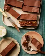 Fun Family Bakes: Toffee Crisp Brownies and Carrot Cake Blondies by Kate Jenkins