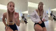 German influencer refused Lufthansa boarding over gym outfit sparks debate