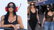 Kim Kardashian Turns Heads at Monaco Grand Prix Supporting Lewis Hamilton