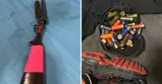 Man arrested with shotgun after multiple car thefts in Canberra