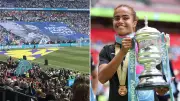 Mary Fowler wins first FA Cup with Manchester City after 4-0 victory over Brighton